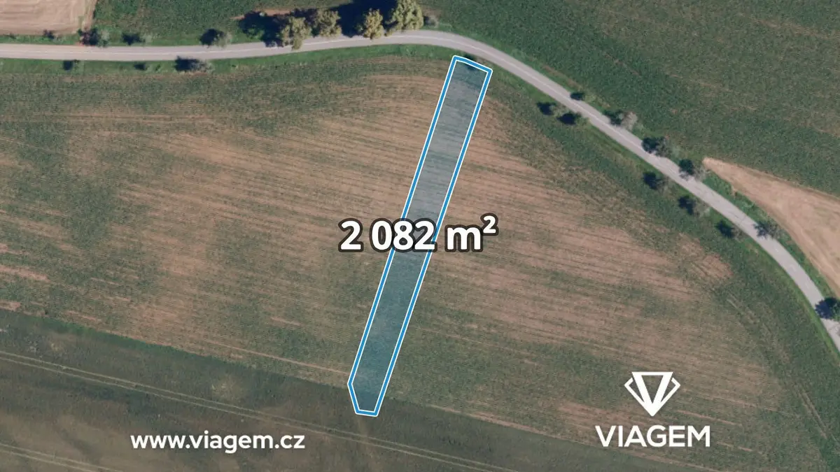 Prodej pozemku 2082 m², Čučice · okres Brno-venkov