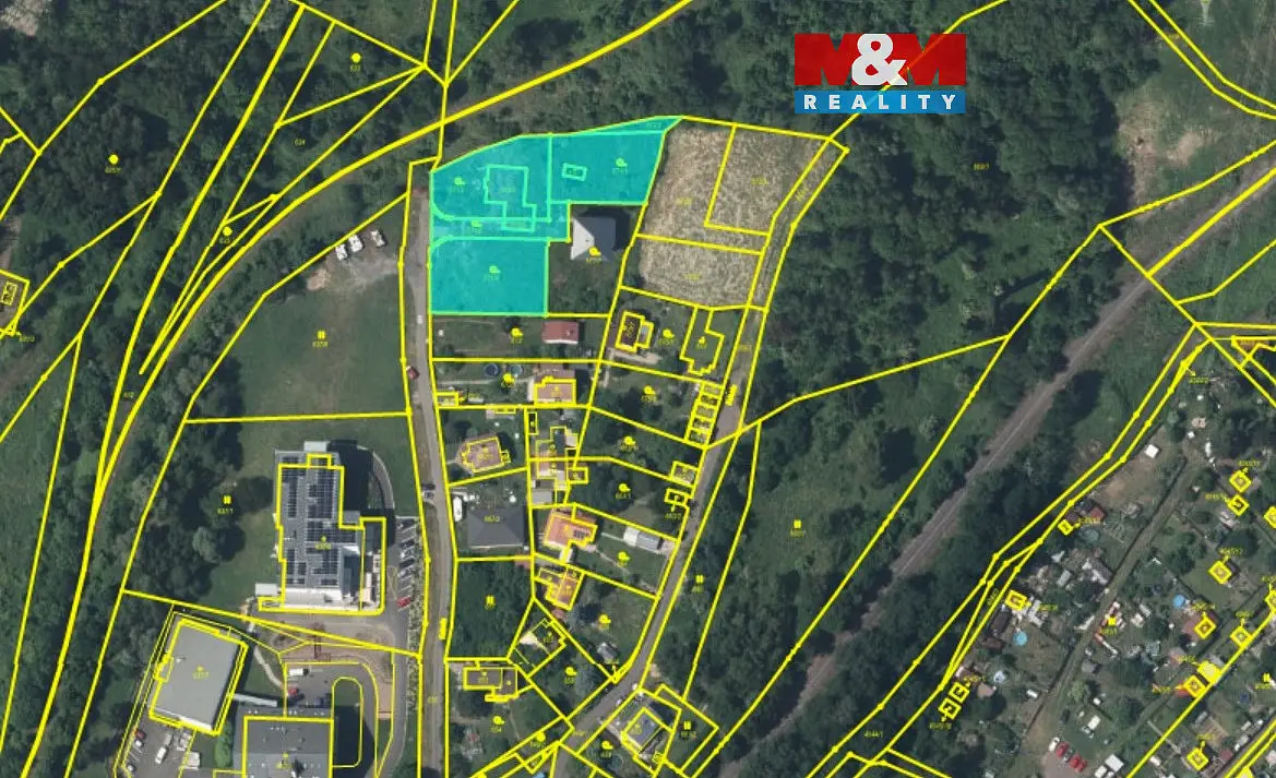 Prodej pozemku 629 m², Dubí · okres Teplice