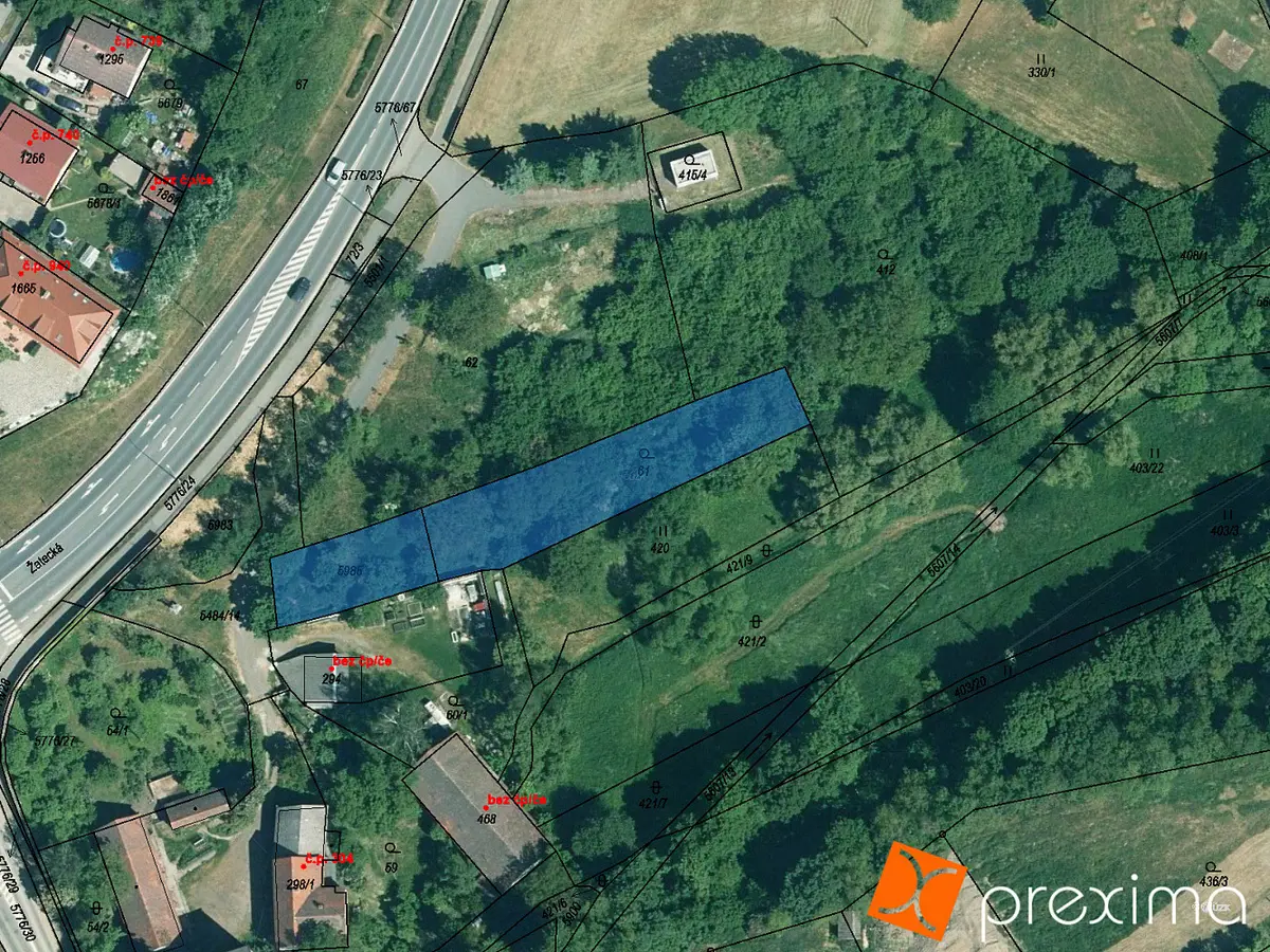 Prodej pozemku 200 m², Kralovice · okres Plzeň-sever