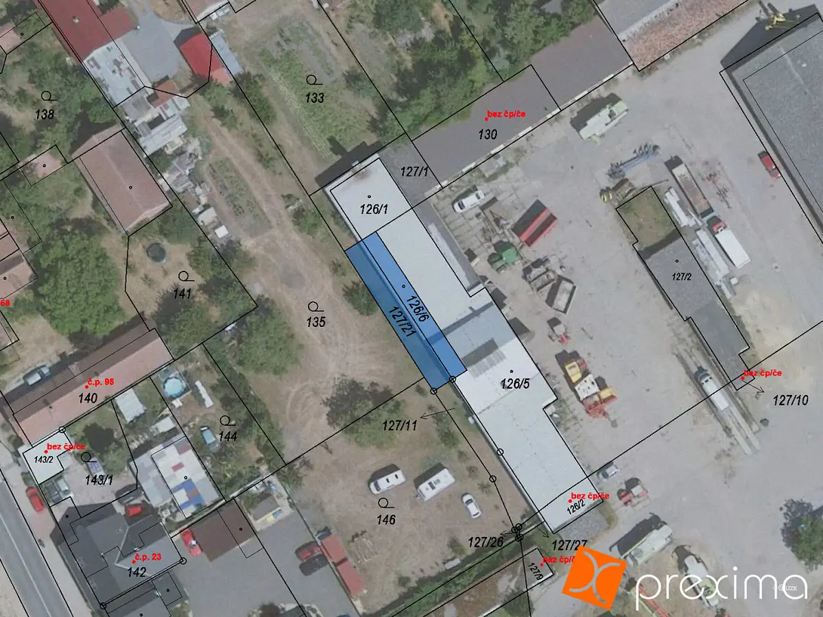 Prodej pozemku 76 m², Straky · okres Nymburk