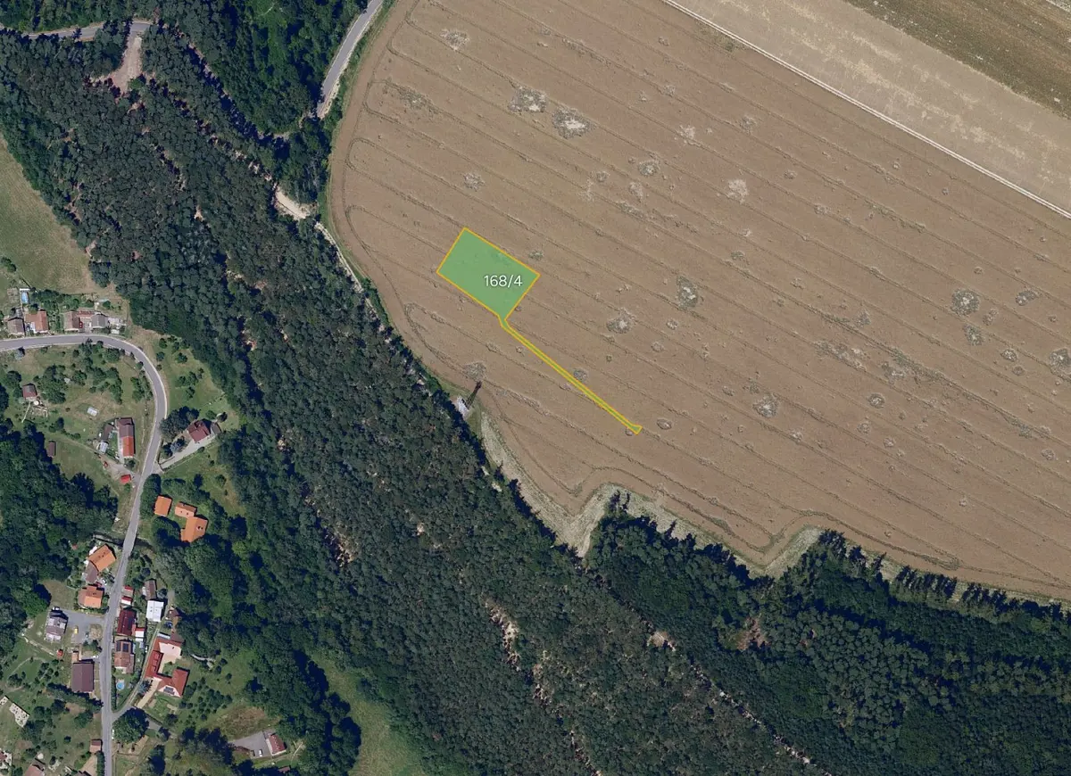 Prodej pozemku 2238 m², Skála u Chrasti · Chrast