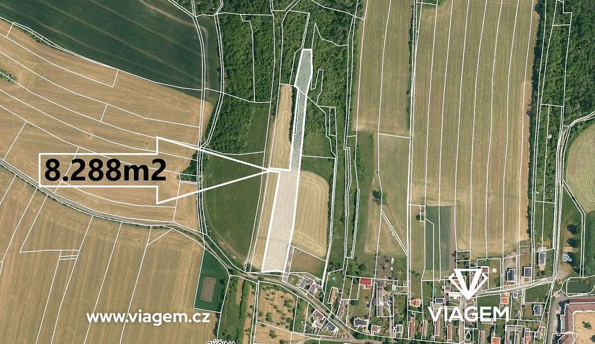 Prodej pozemku 2762 m², Dobrovice · okres Mladá Boleslav