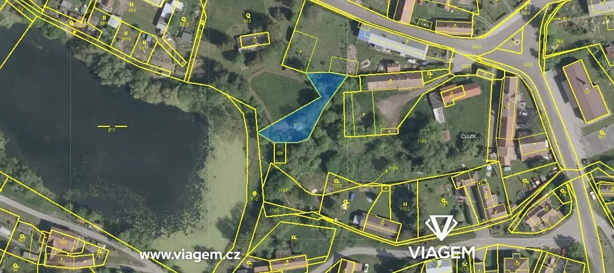 Prodej pozemku 635 m², Údrnice