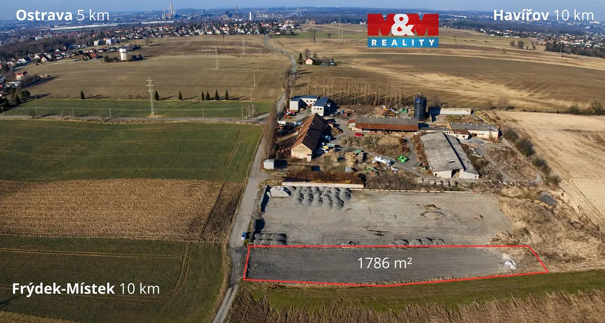 Pronájem pozemku 786 m², Na Příčnici · Vratimov