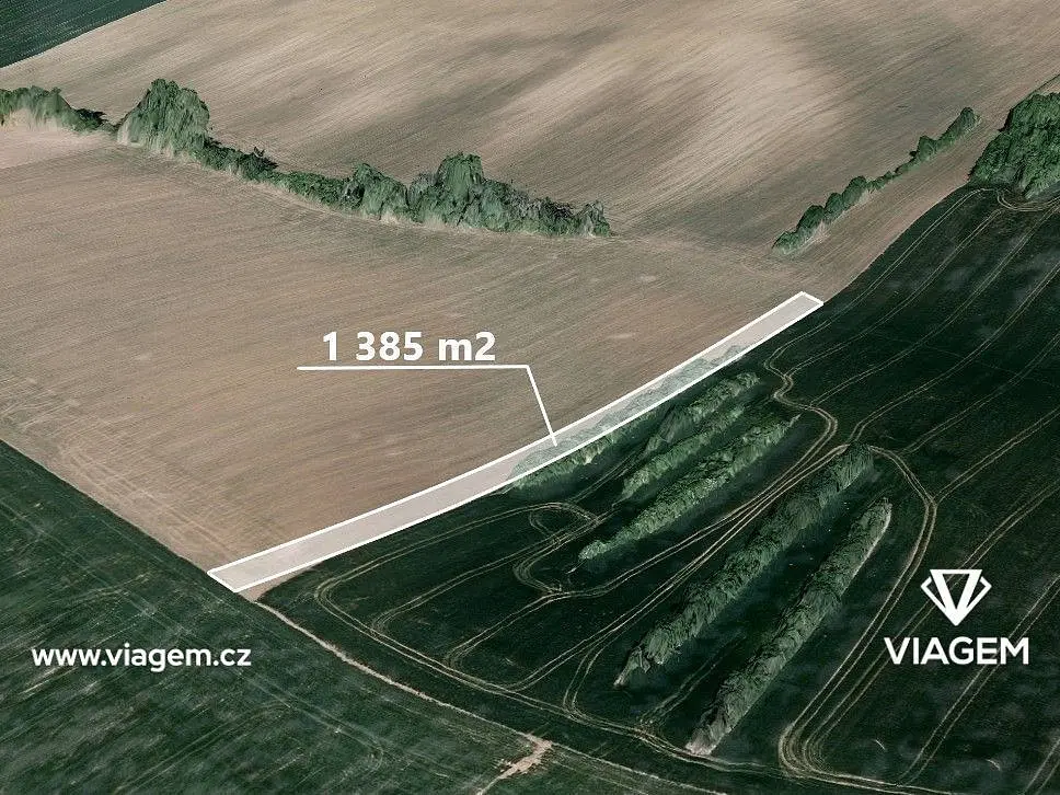 Prodej pozemku 1385 m², Kunovice
