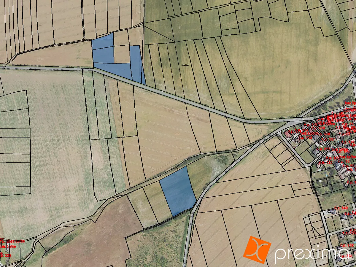 Prodej pozemku 527 m², Dobříč · okres Praha-západ