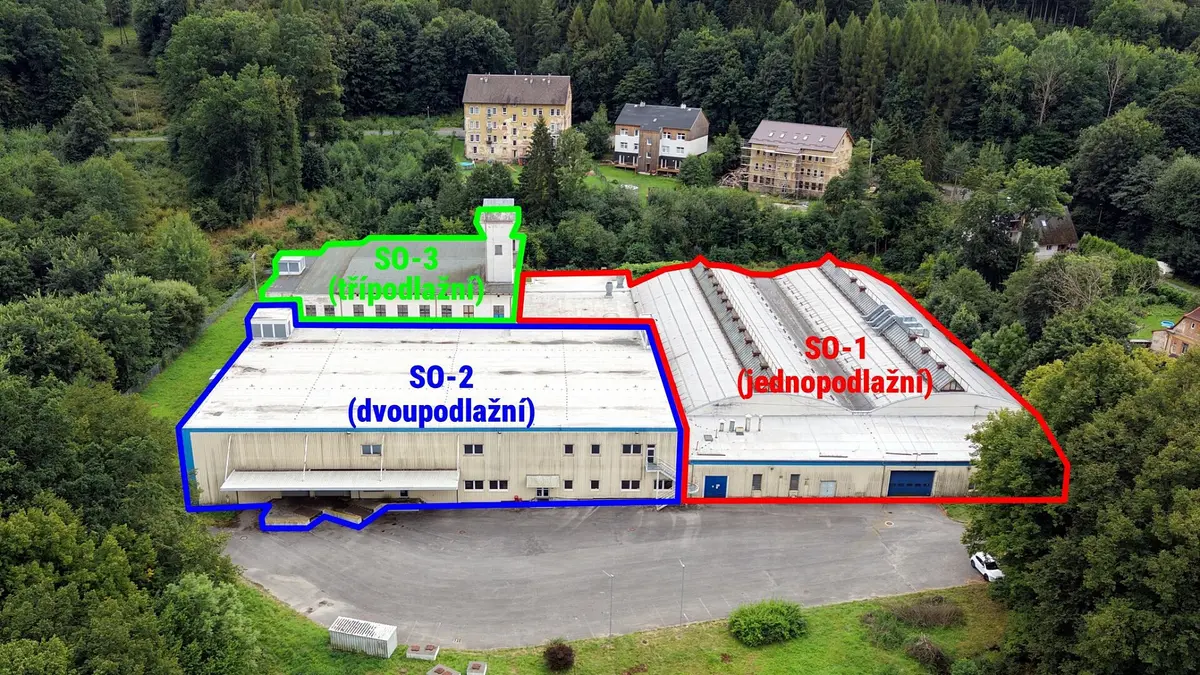 Prodej komerčního prostoru 12000 m², U Přádelny · Machnín · Liberec