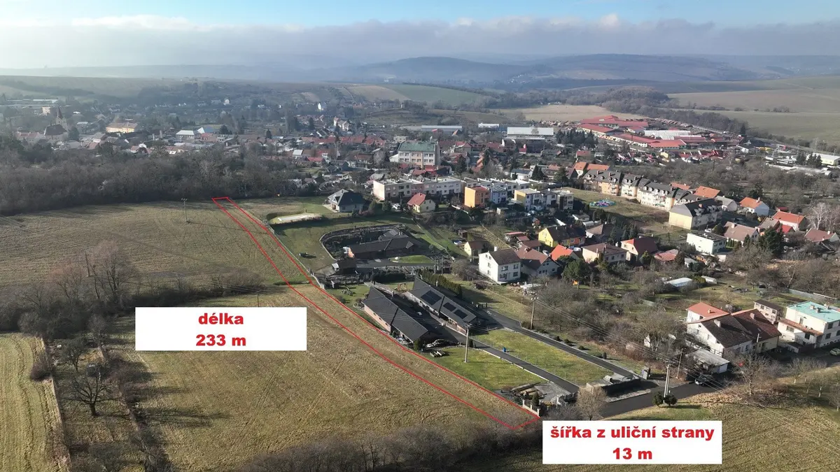 Prodej pozemku 329 m², Koryčany · okres Kroměříž