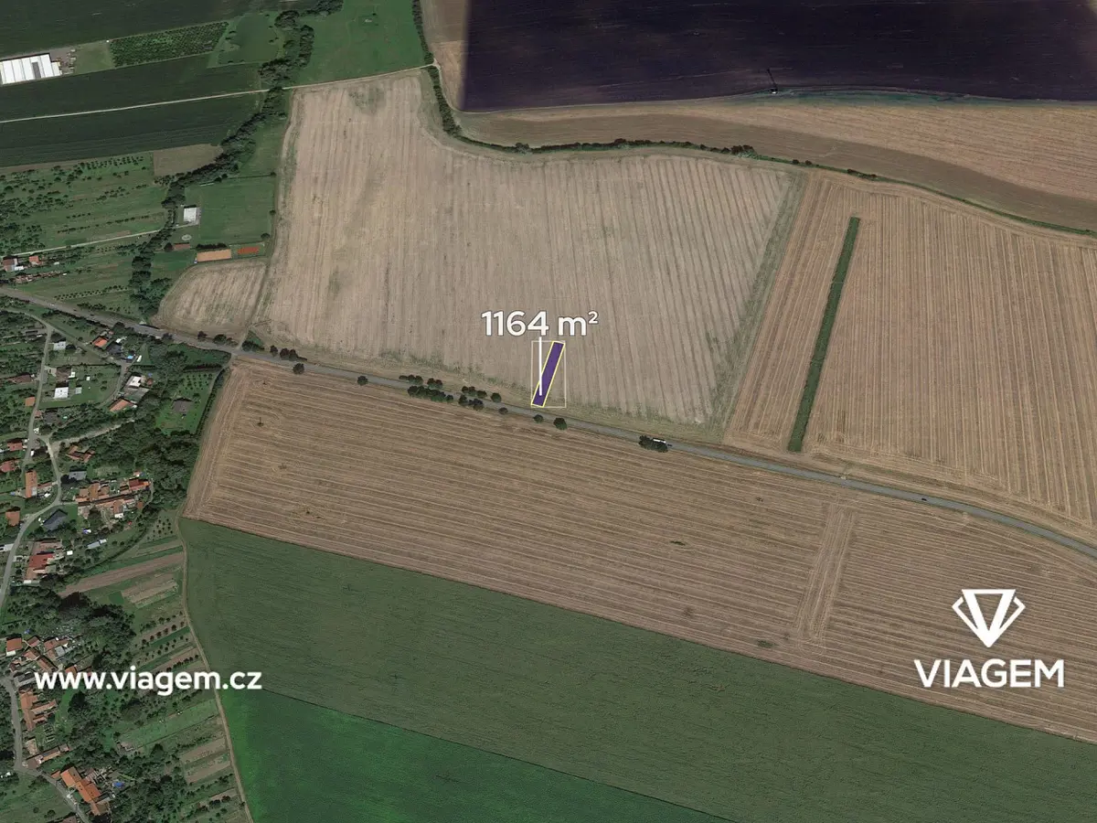 Prodej pozemku 698 m², Horní Němčí · okres Uherské Hradiště