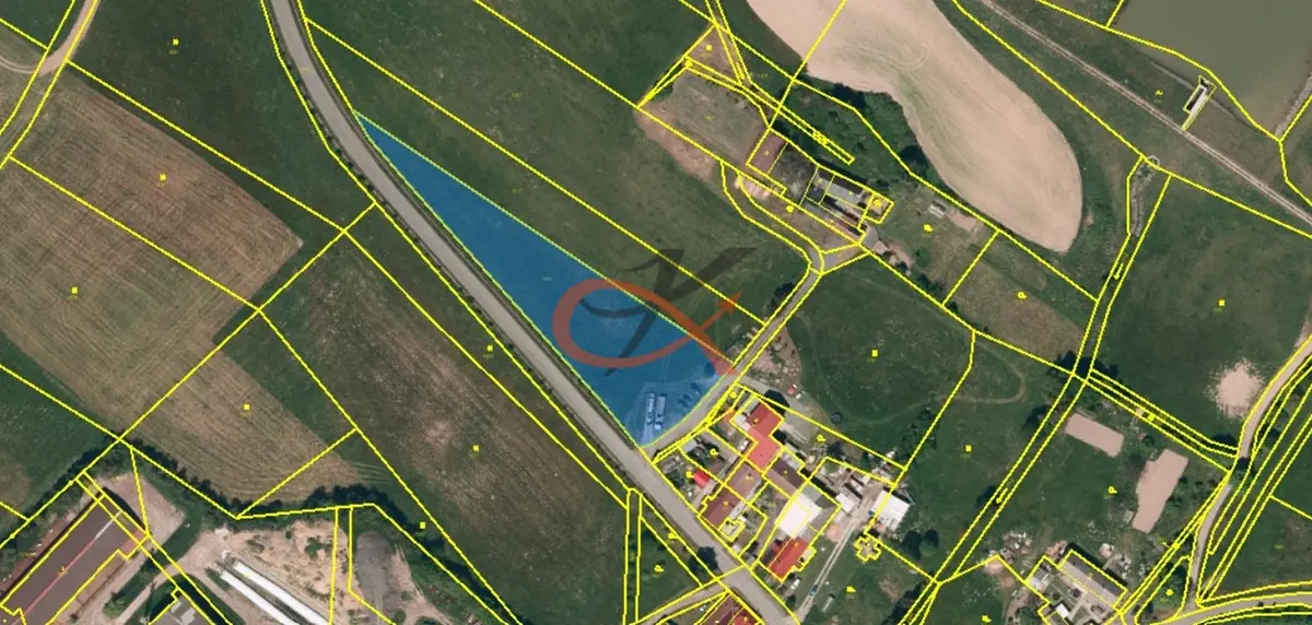 Prodej pozemku 4626 m², Větřkovice · okres Opava