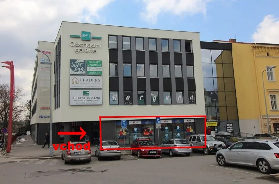 Pronájem komerčního prostoru 136 m², Žižkova · Jihlava