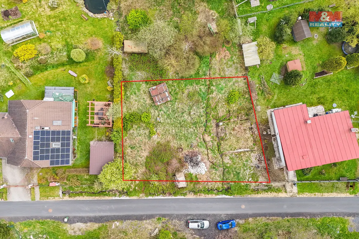 Prodej pozemku 671 m², Kraslice · okres Sokolov