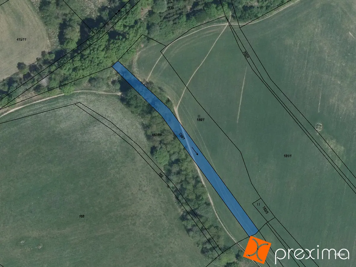 Prodej pozemku 229 m², Třebíč