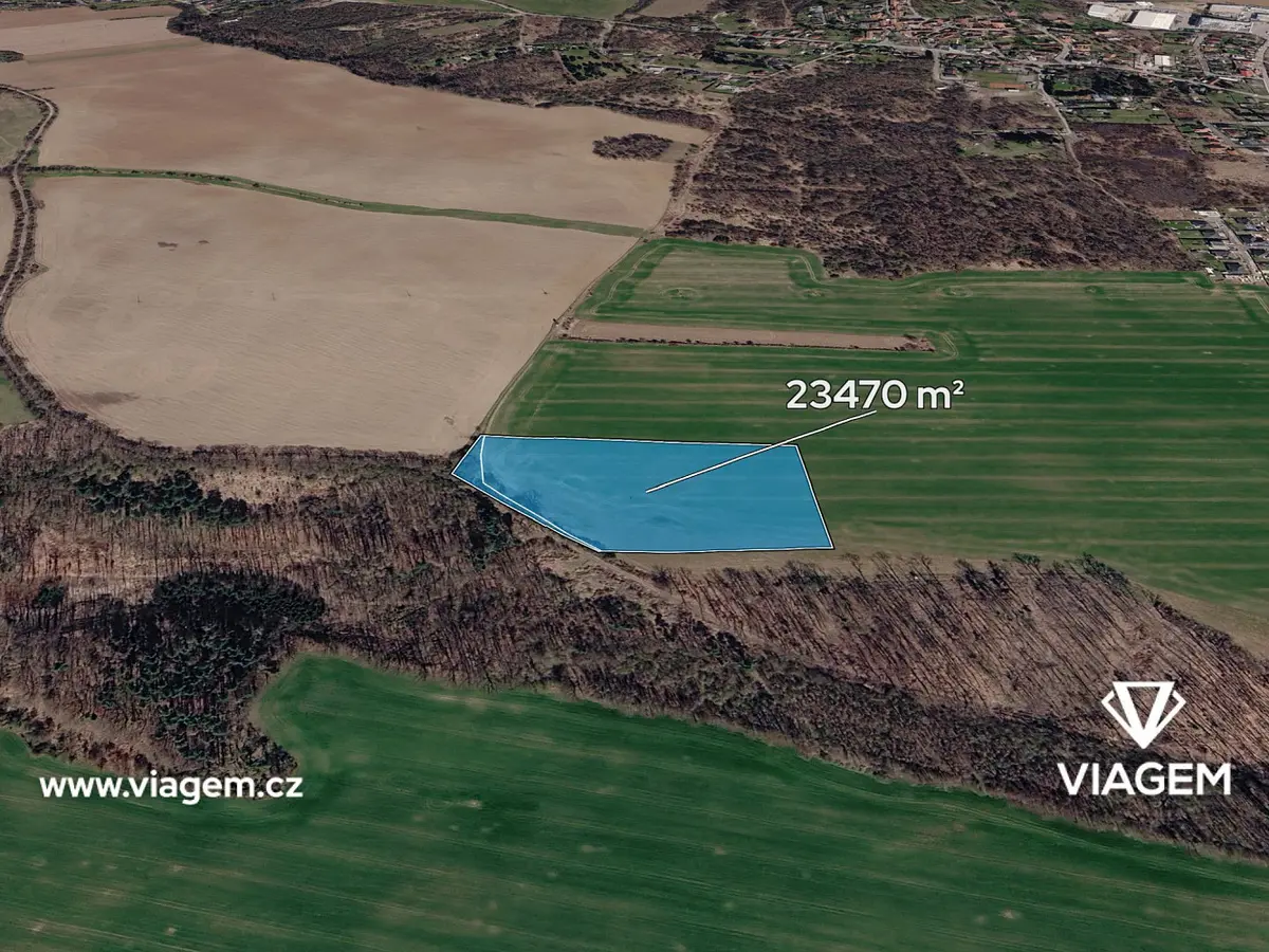 Prodej pozemku 11735 m², Škvorec · okres Praha-východ