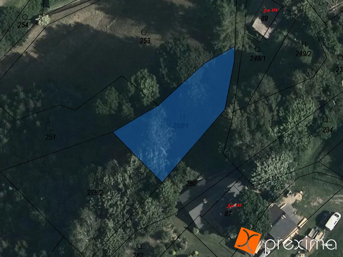Prodej pozemku 430 m², Výprachtice · okres Ústí nad Orlicí
