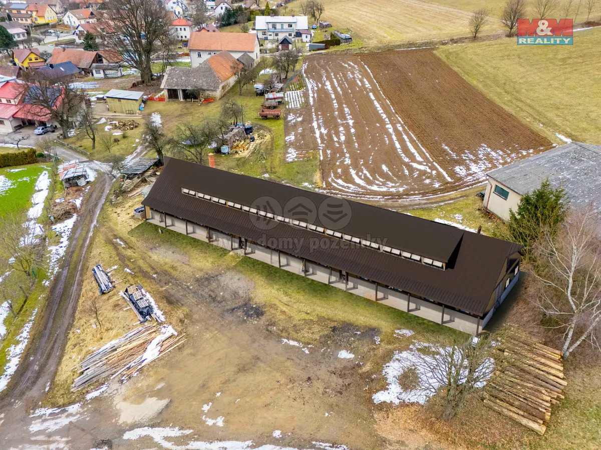 Prodej komerčního prostoru 460 m², Nové Město na Moravě - Jiříkovice · okres Žďár nad Sázavou