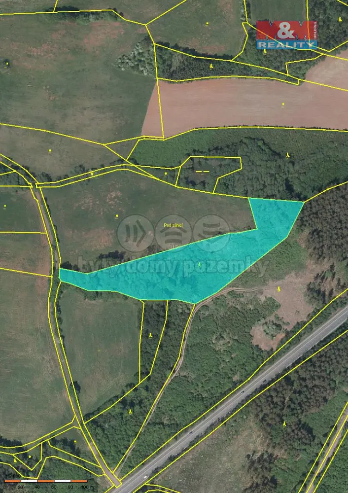 Prodej pozemku 13753 m², Úbislavice · okres Jičín