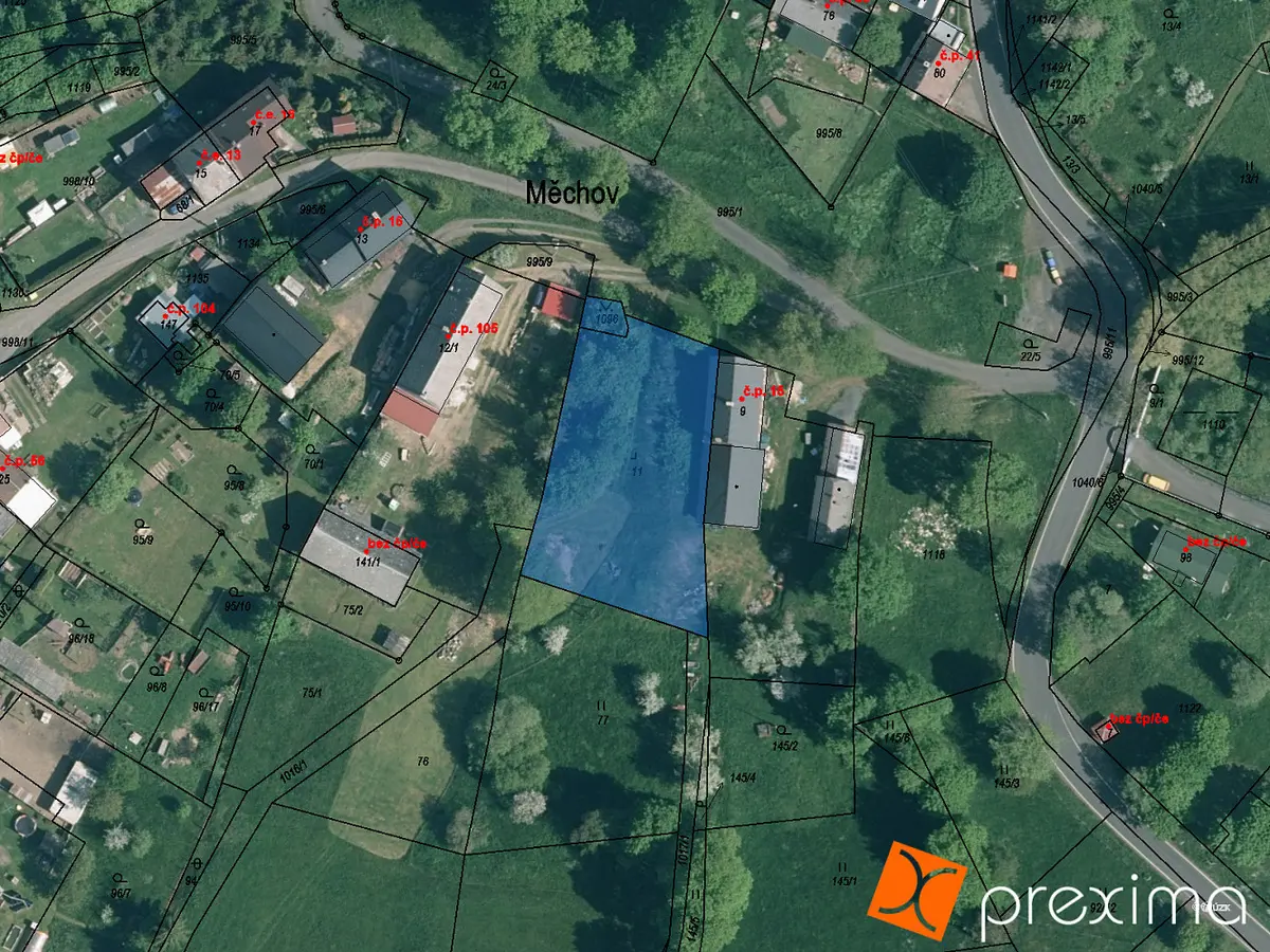 Prodej pozemku 77 m², Otročín · okres Karlovy Vary