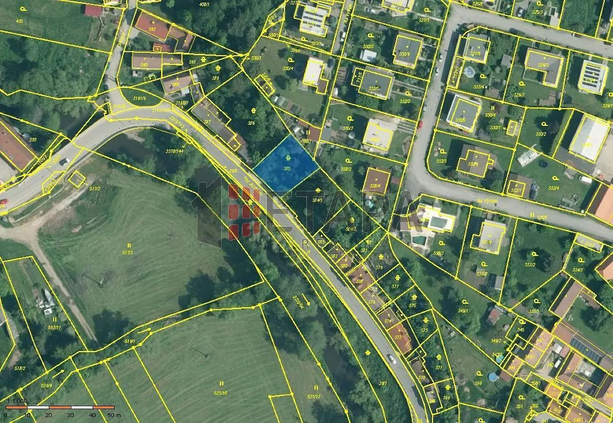 Prodej pozemku 466 m², Pod Jáníčkem · Křemže