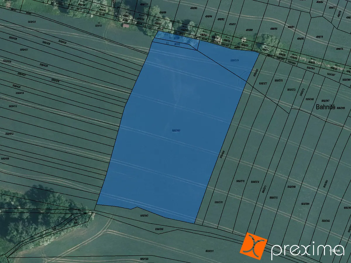 Prodej pozemku 495 m², Nebovidy · okres Brno-venkov
