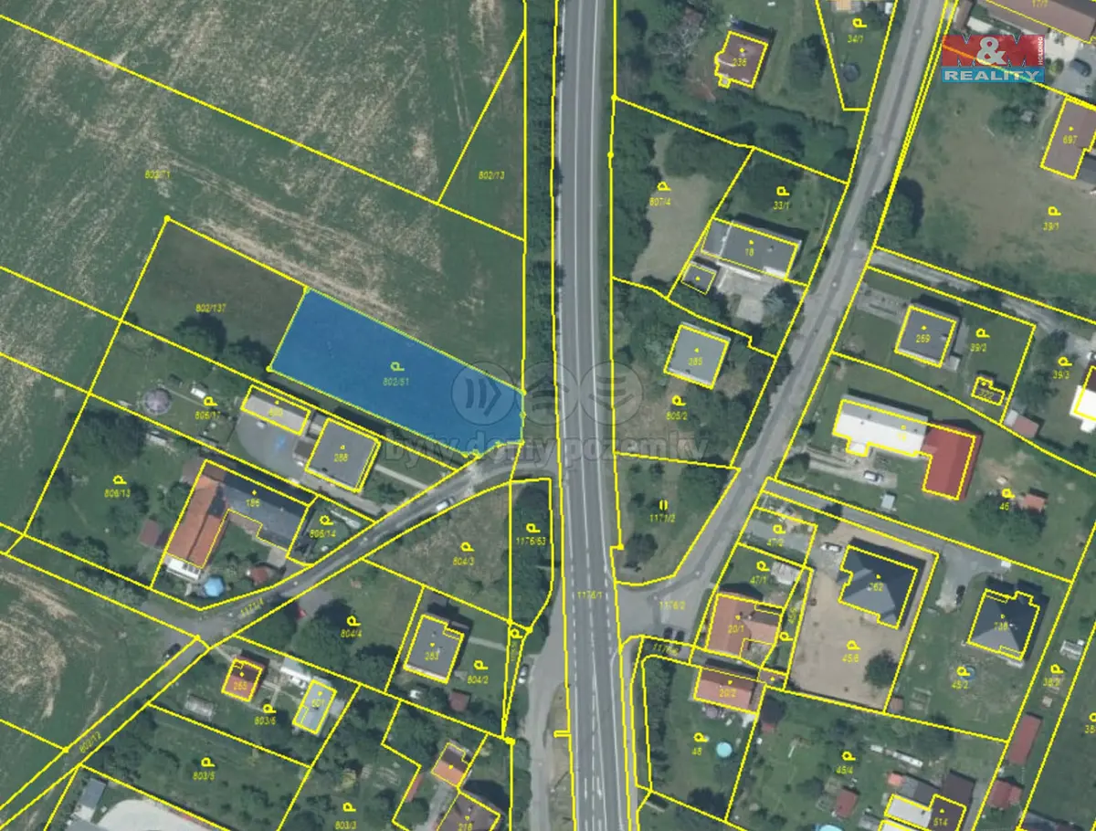 Prodej pozemku 52 m², Mošnov · okres Nový Jičín
