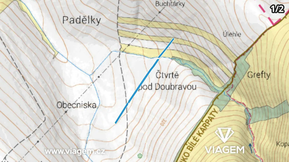 Prodej pozemku 3368 m², Velká nad Veličkou · okres Hodonín