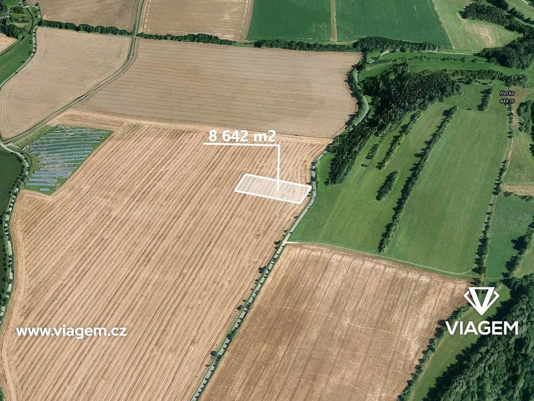 Prodej pozemku 2160 m², Chornice · okres Svitavy