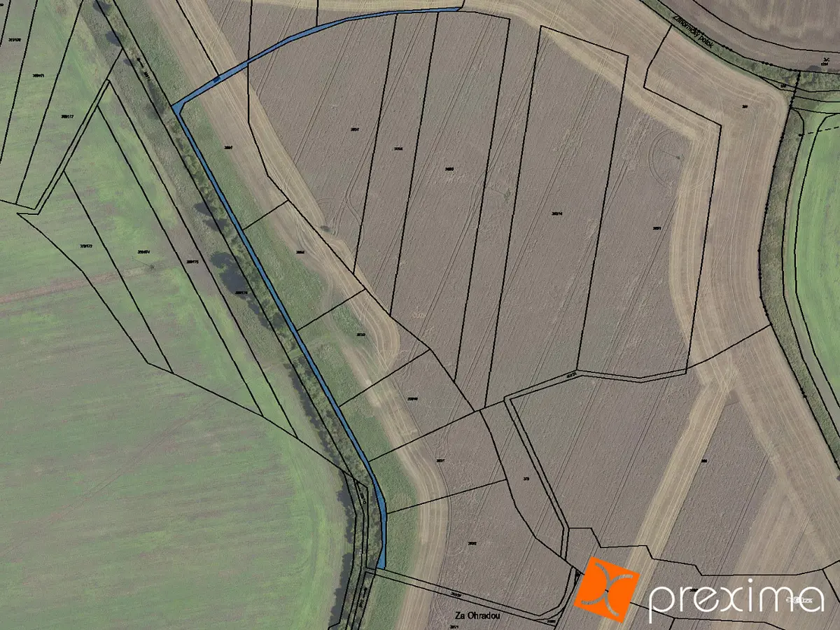 Prodej pozemku 58 m², Záhornice · okres Nymburk