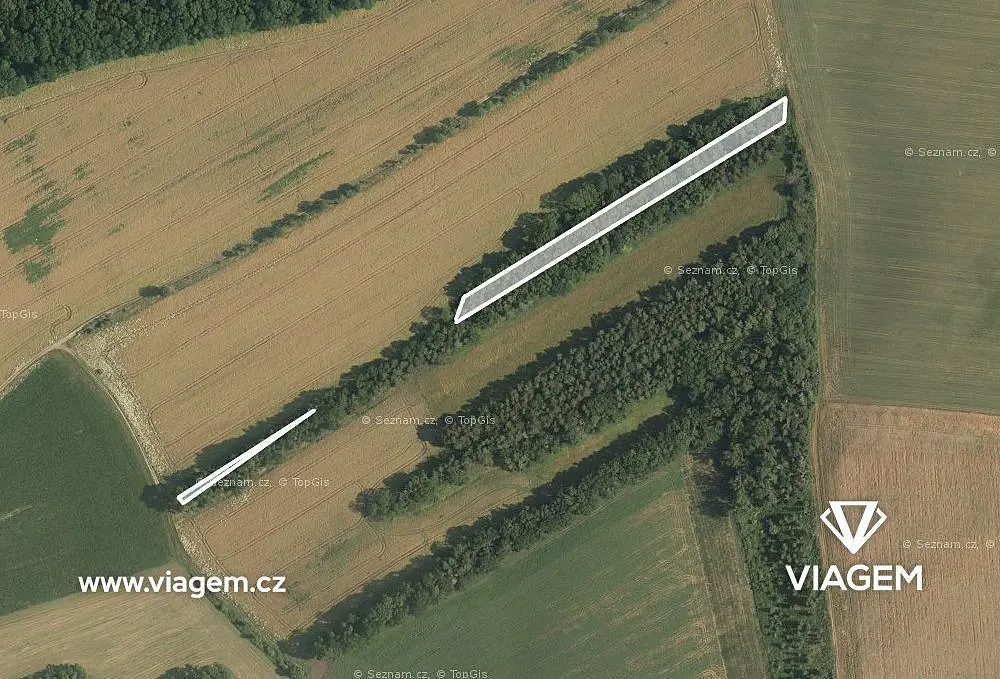 Prodej pozemku 1782 m², Vlčnov · okres Uherské Hradiště