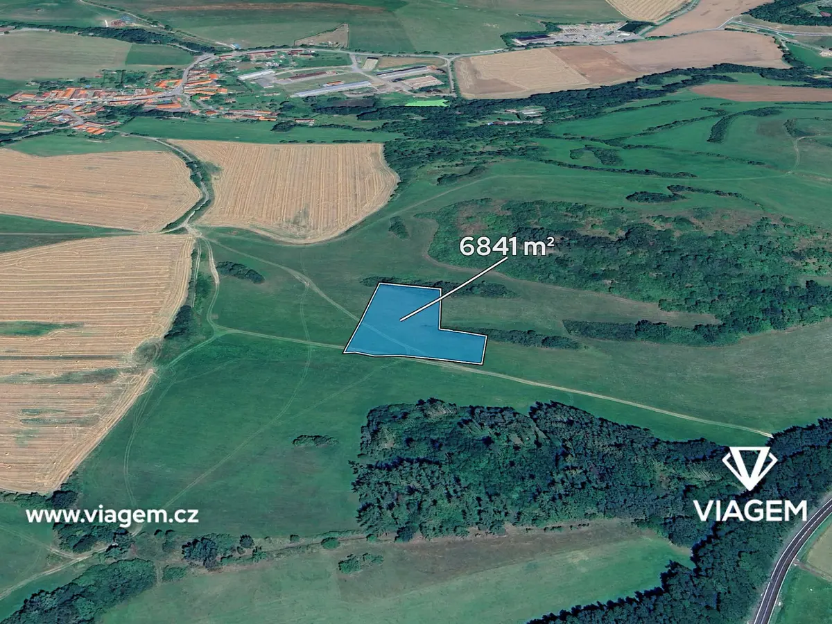 Prodej pozemku 1465 m², Nišovice · okres Strakonice