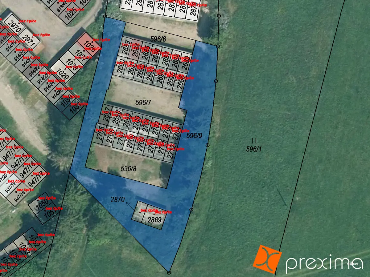 Prodej pozemku 347 m², Milevsko · okres Písek
