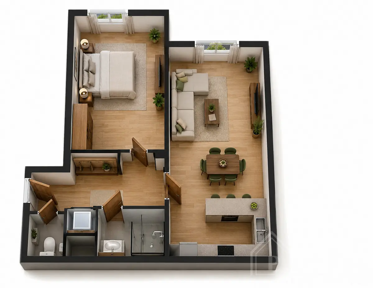 Prodej bytu 2+kk 43 m², Jiskrova · Braník