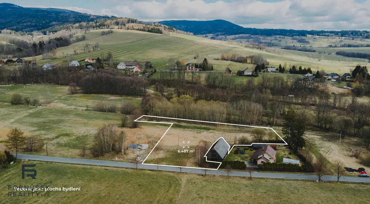 Prodej pozemku 544 m², Dolní Morava · okres Ústí nad Orlicí