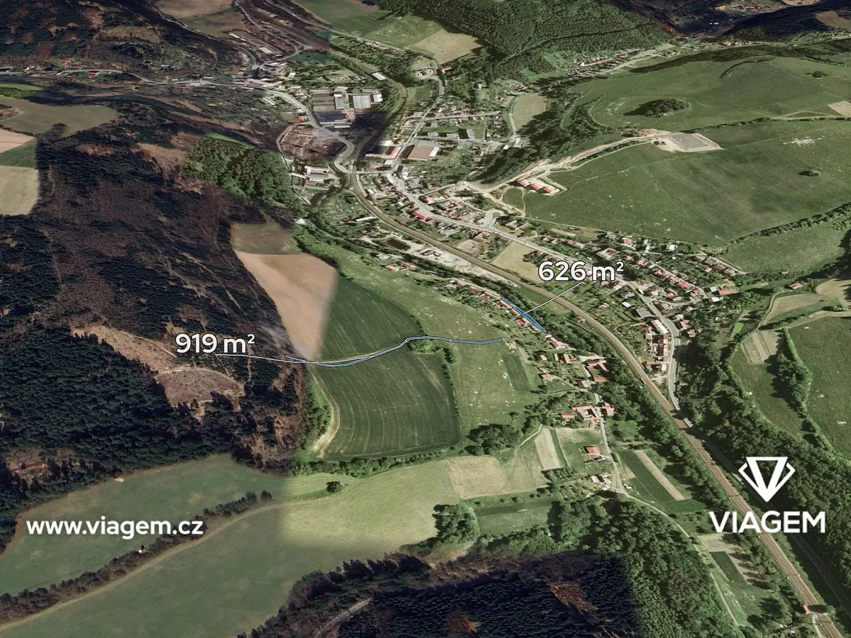 Prodej pozemku 1545 m², Chrastavec