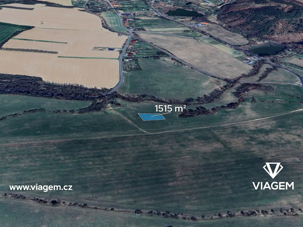 Prodej pozemku 1515 m², Křemenec · Konice