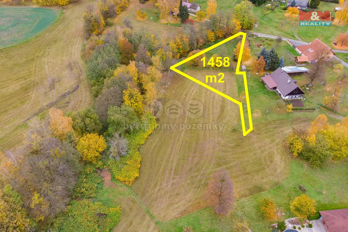 Prodej pozemku 458 m², Liberk · okres Rychnov nad Kněžnou