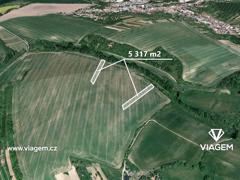 Prodej pozemku 531 m², Zdounky · okres Kroměříž