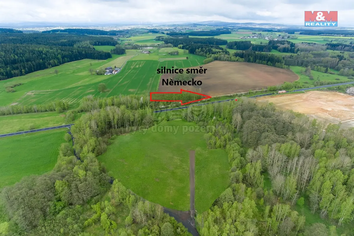 Prodej pozemku 18387 m², Aš · okres Cheb