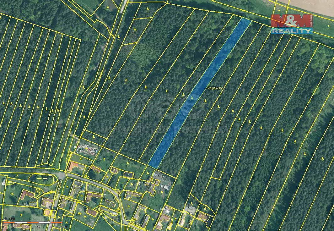Prodej pozemku 161 m², Dražíč · okres České Budějovice