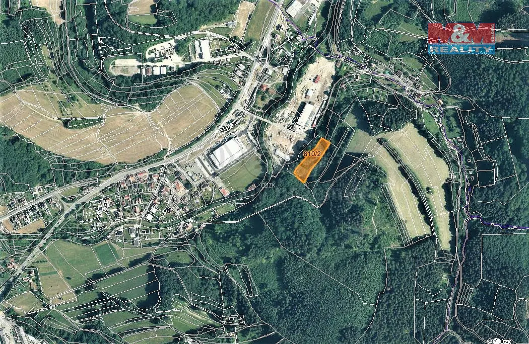 Prodej pozemku 651 m², Lhota u Vsetína · okres Vsetín