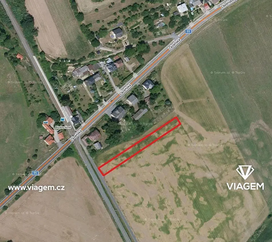 Prodej pozemku 1386 m², Bludov · okres Šumperk