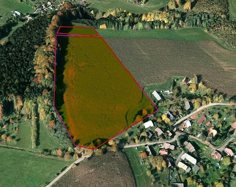 Prodej pozemku 47534 m², Úbislavice - Česká Proseč · okres Jičín