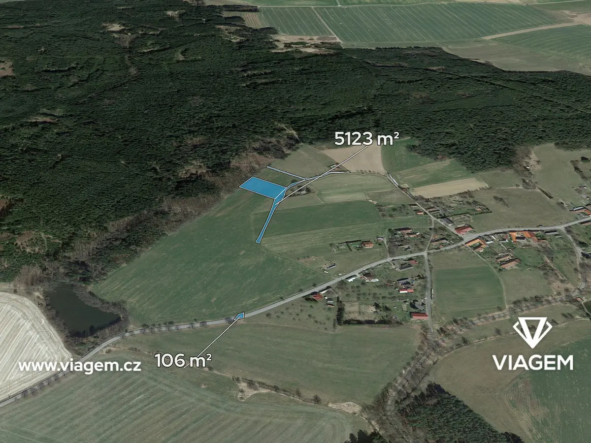 Prodej pozemku 571 m², Tučapy · okres Tábor
