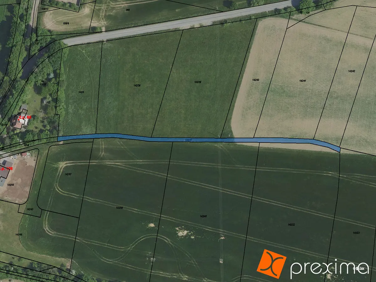 Prodej pozemku 9 m², Stříbrná Skalice · okres Praha-východ
