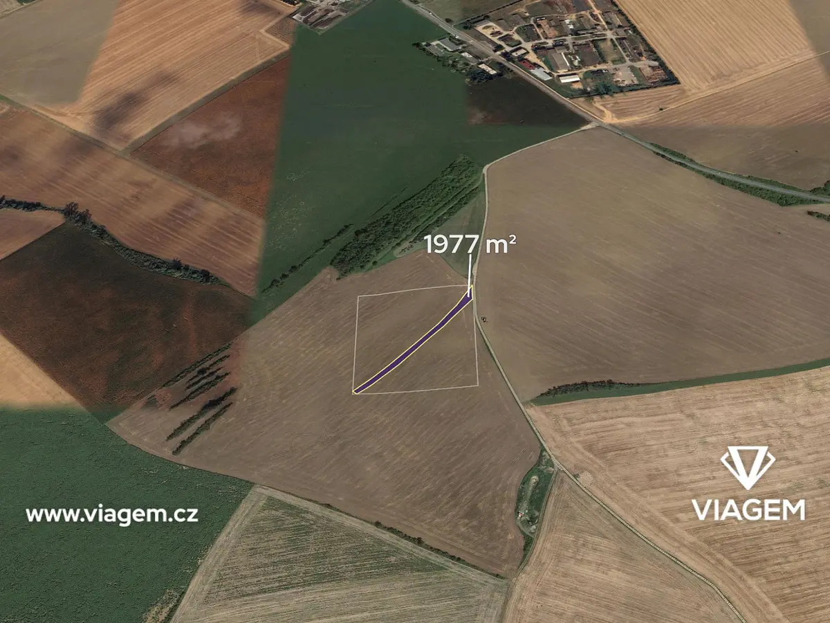 Prodej pozemku 329 m², Kunovice · okres Uherské Hradiště