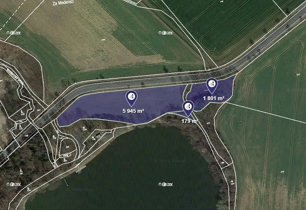 Prodej pozemku 925 m², Paběnice · okres Kutná Hora