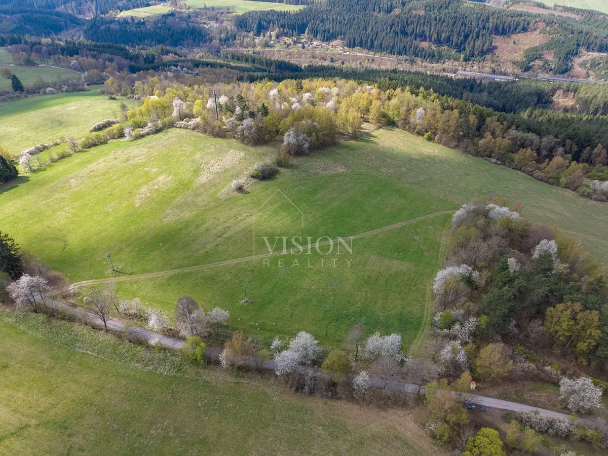 Prodej pozemku 640 m², Přídolí · okres Český Krumlov