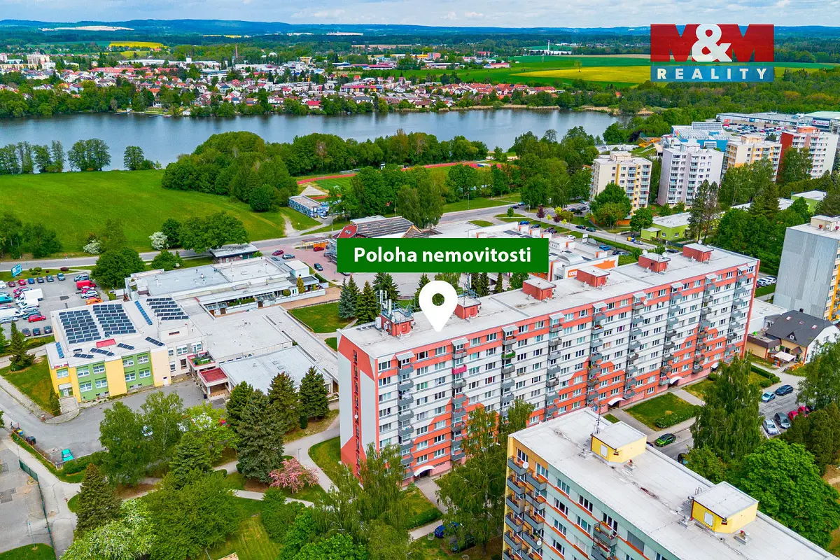 Prodej bytu 1+1 36 m², sídliště Vajgar · Jindřichův Hradec