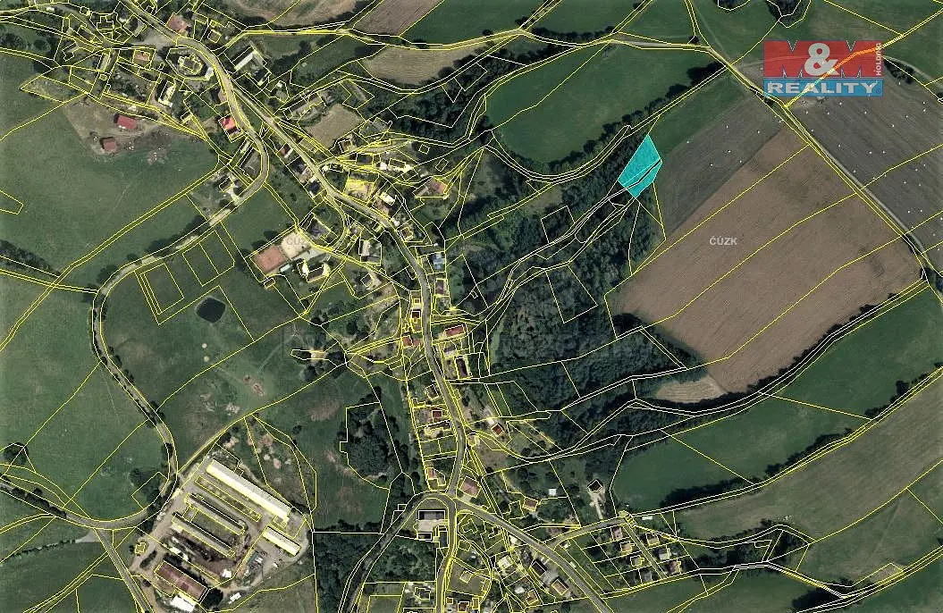 Prodej pozemku 864 m², Horní Studénky · okres Šumperk