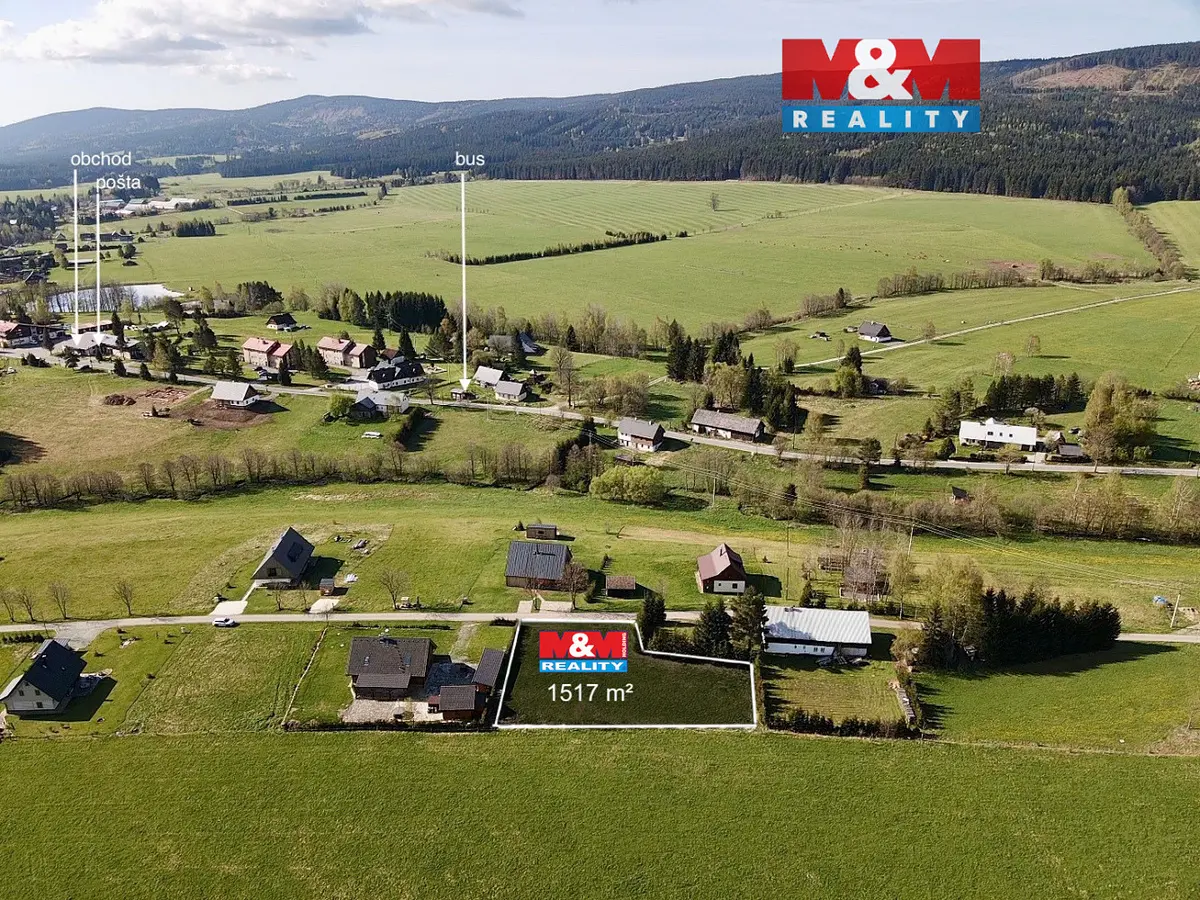 Prodej pozemku 517 m², Orlické Záhoří · okres Rychnov nad Kněžnou